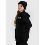 Girls' sweatshirt with a hood, 4F 4FJRAW25TSWSF2516-20S