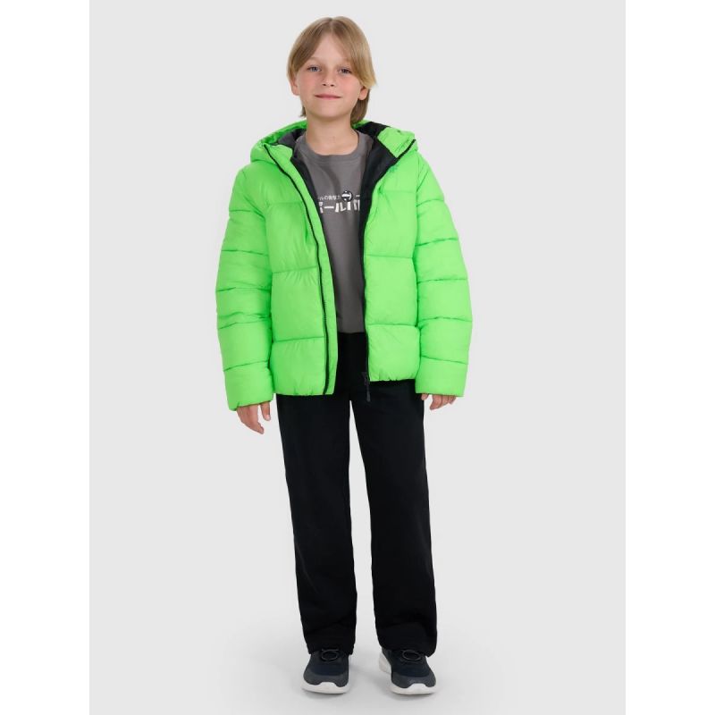 4f Boy's down jacket with synthetic filling 4FJRAW25TDJAM0809-45N Ruházat