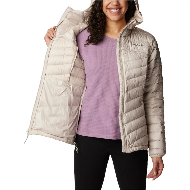 Columbia Westridge Down Hooded Jacket 2051264278 Beige S Ruházat