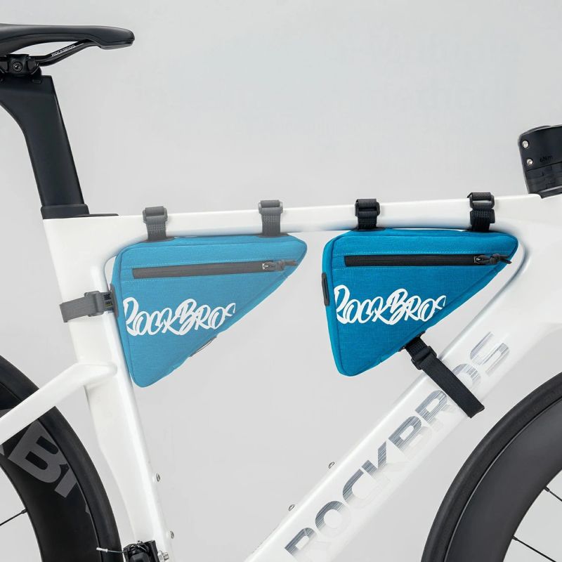 Rockbros G001 Flash Journey Triangle Frame Bike 0.8 l - Blue 0.8 l \ niebieski táska