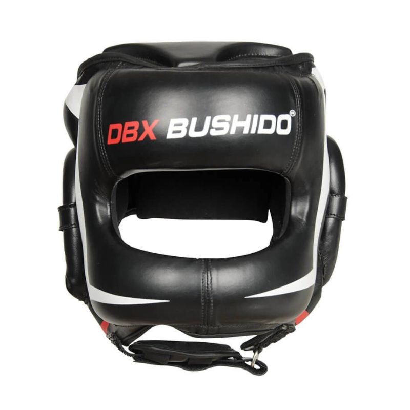DBX Bushido Boxing helmet with visor – Ninja helmets, martial arts equipment