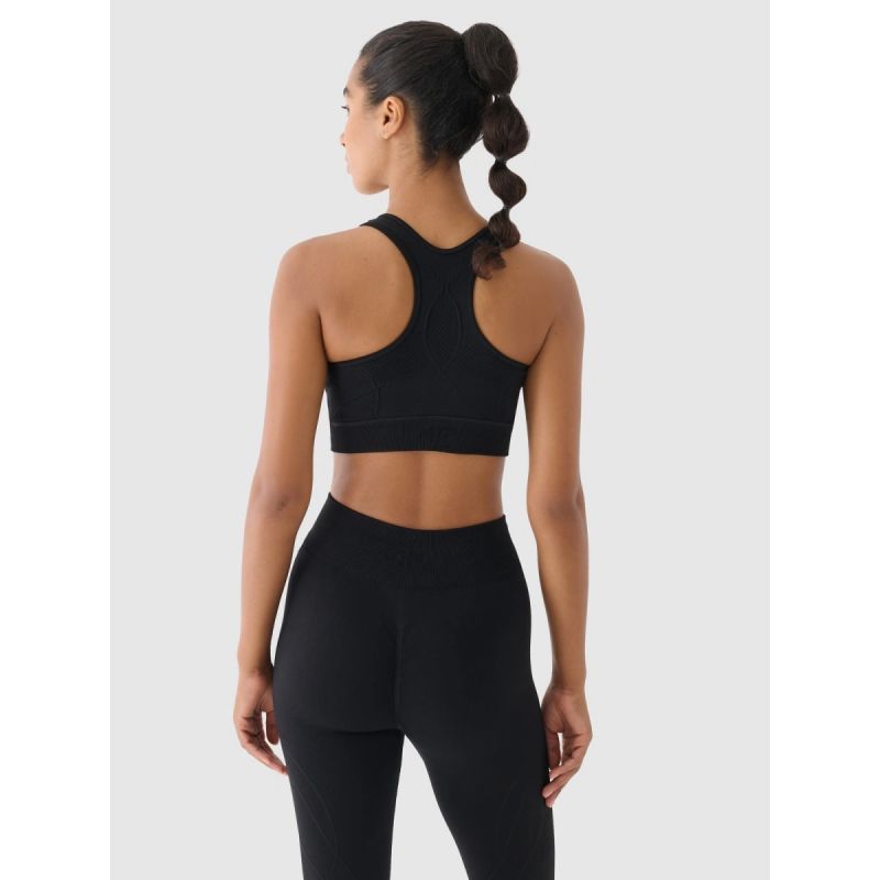 4F x Anna Lewandowska Seamless Medium Support Training Bra 4F 4FALSAW24USBAF169-20S sportmelltartó