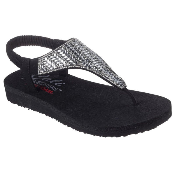 Skechers Meditation Sandals - Glamorous Muse W 119774-BLK cipő