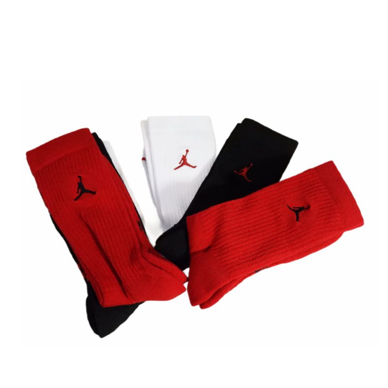 AIR Jordan Everyday Cushioned Crew Men's Basketball Socks 6-Pack - fekete zokni