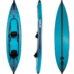 2-PERSON KAYAK LAMINATED PVC BLUE ENERO