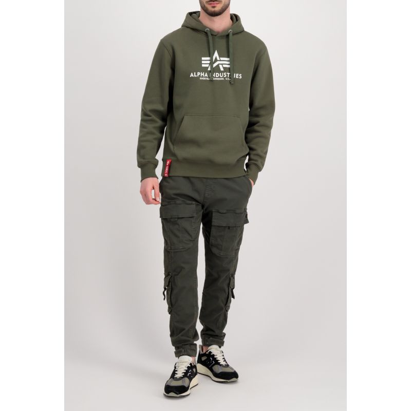 Alpha Industries Basic Hoody M 178312-257 Pulóver