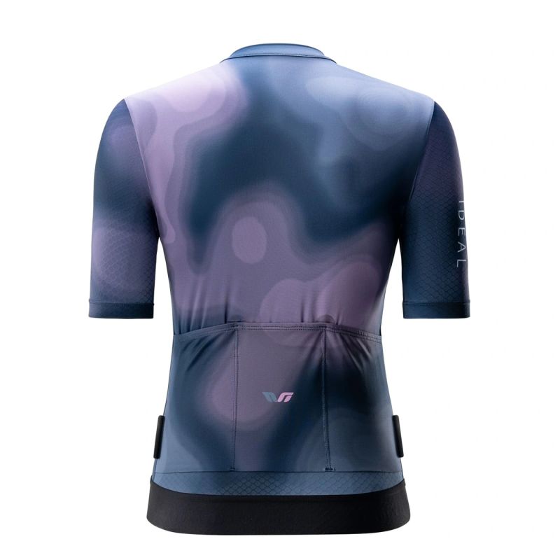 Rockbros 15110006003 TVI women's cycling jersey - navy blue sötétkék póló 15110006003-211660