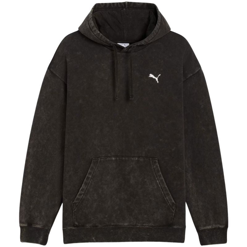 Puma ESS Elevated Relaxed Wash Hoodie M 688049 01 Pulóver