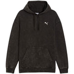 Puma ESS Elevated Relaxed Wash Hoodie M 688049 01 Pulóver