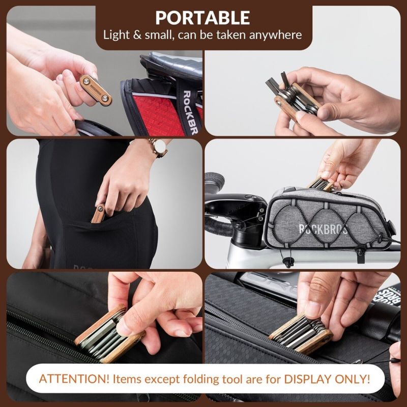 Rockbros 8-in-1 multi-tool