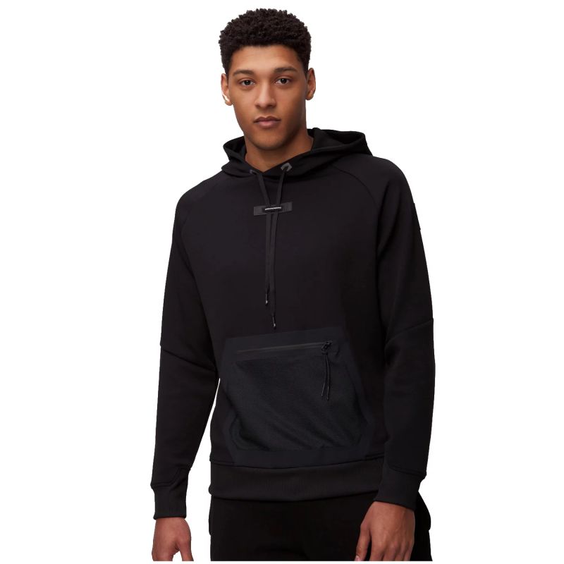 On Running Hoodie 1ME11450553 Black L Ruházat