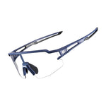 Rockbros 10174 UV400 Cycling Glasses - Blue niebieski glasses, training equipment