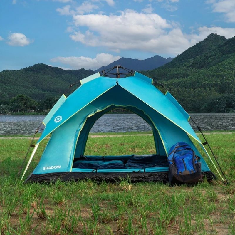 Shadow Tent NILS CAMP NC7819 Blue kék hátizsák