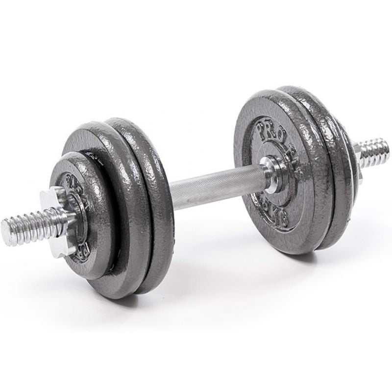 PROfit cast iron dumbbells 10kg DK 4126 Edzőfelszerelés