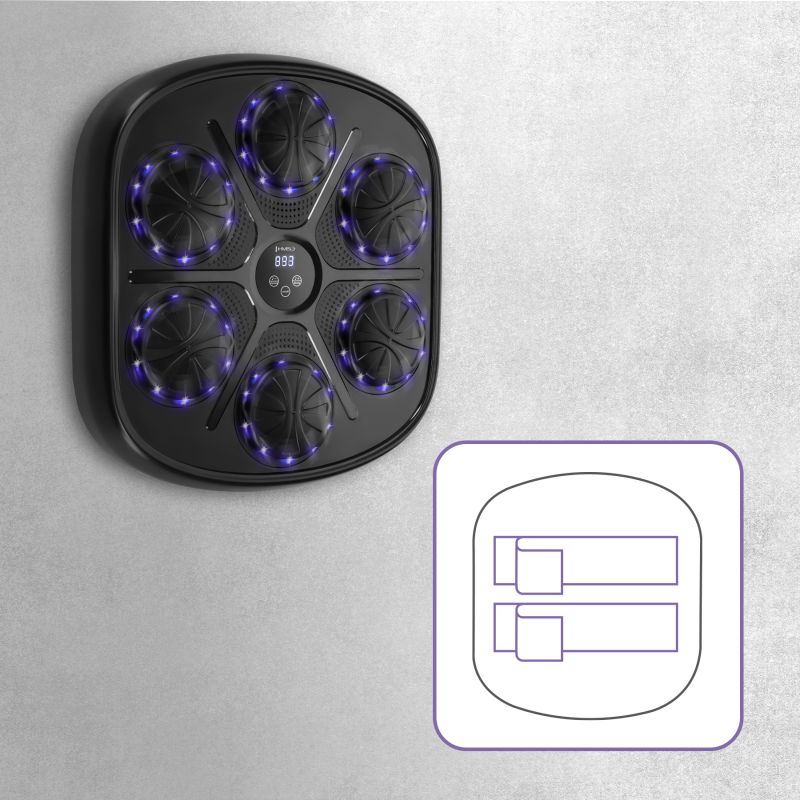 HMS TB03 Bluetooth Electronic Boxing Target with Music and Gloves kesztyű 17-44-372