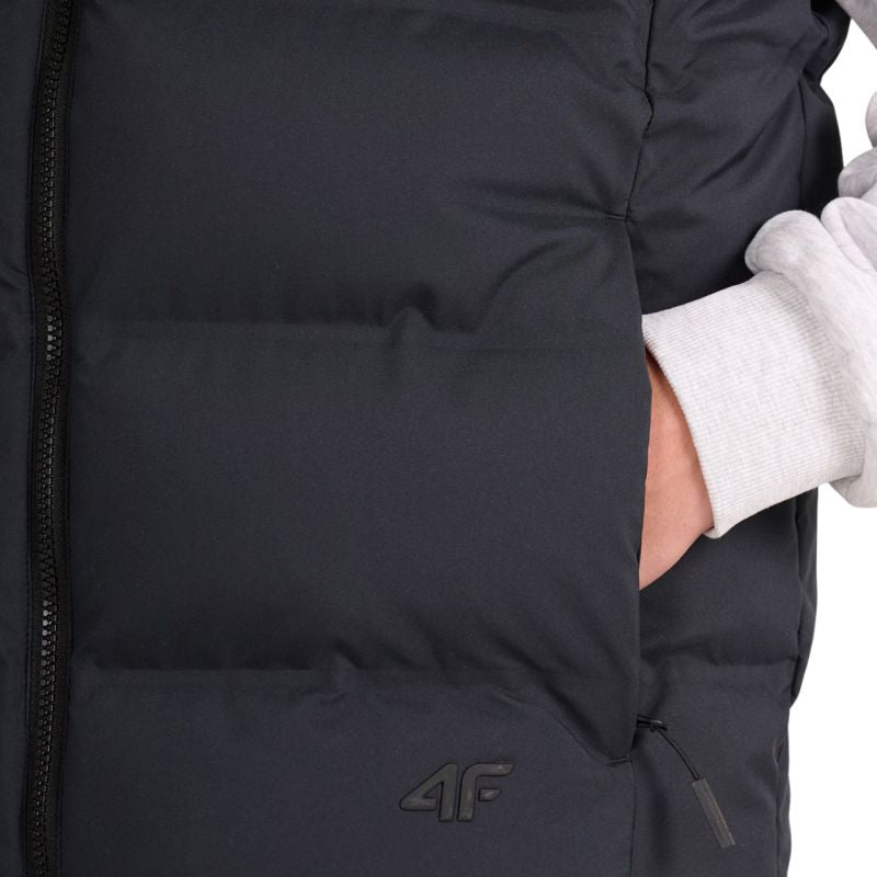 4f Men's vest M226 deep black 4FWAW25TVJAM226 20S Kiegészítő