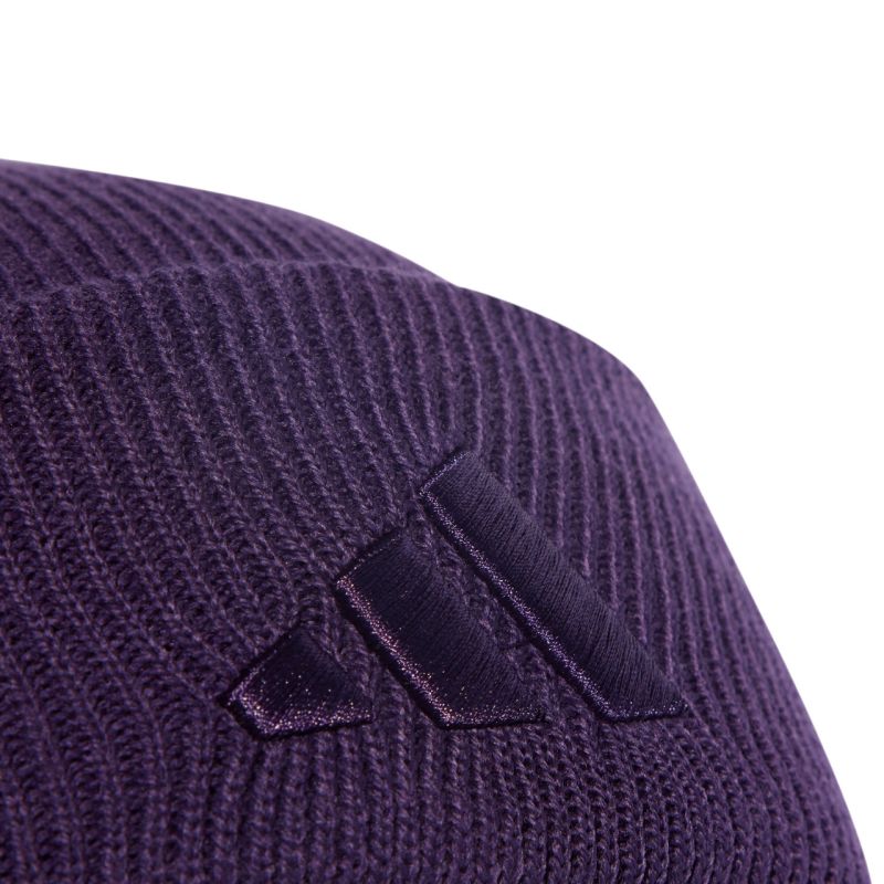 Adidas New Logo Beanie Cuff Purple JX5748 młodzieżowa nadrág