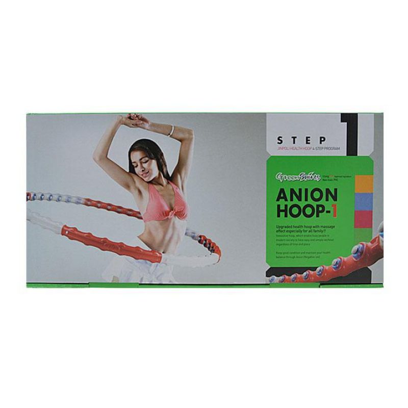Meteor Hula hop ANION fehér training equipment