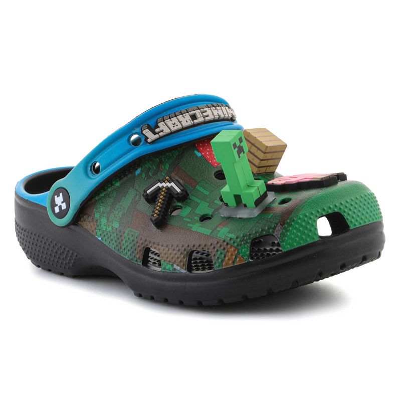 Crocs Classic Minecraft Clog Kids Multi Jr 210830-90H flip-flops cipő
