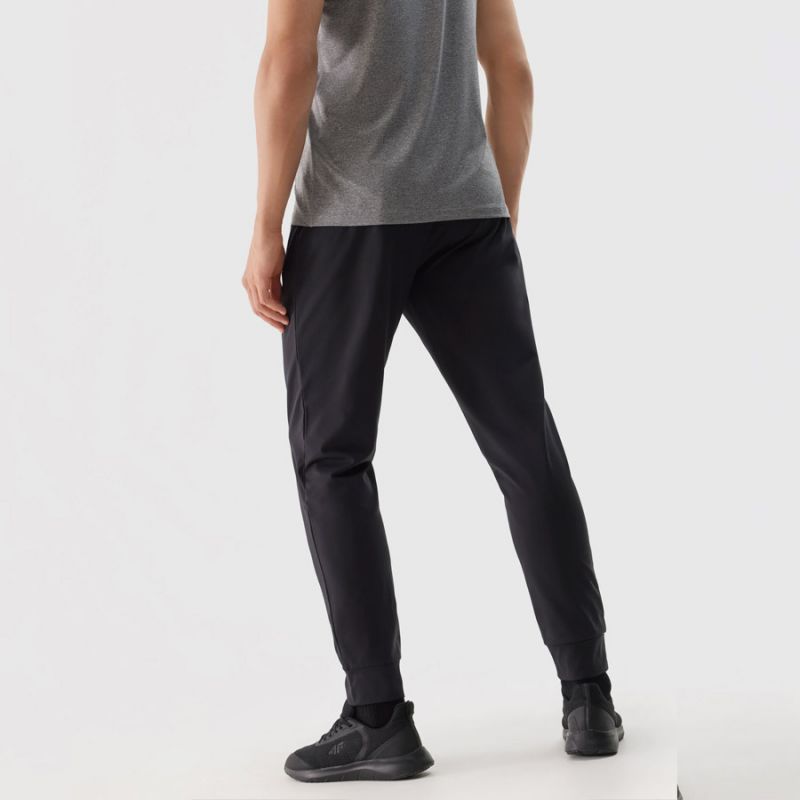 Trousers 4F 4FWSS24TFTRM452 20S fekete nadrág