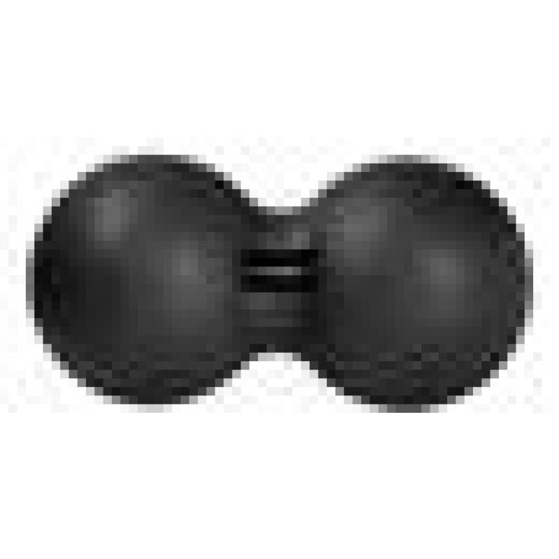 HMS Double Massage Ball / Duo Ball BLM02 12*24CM fekete edzéssegítő 17-42-023
