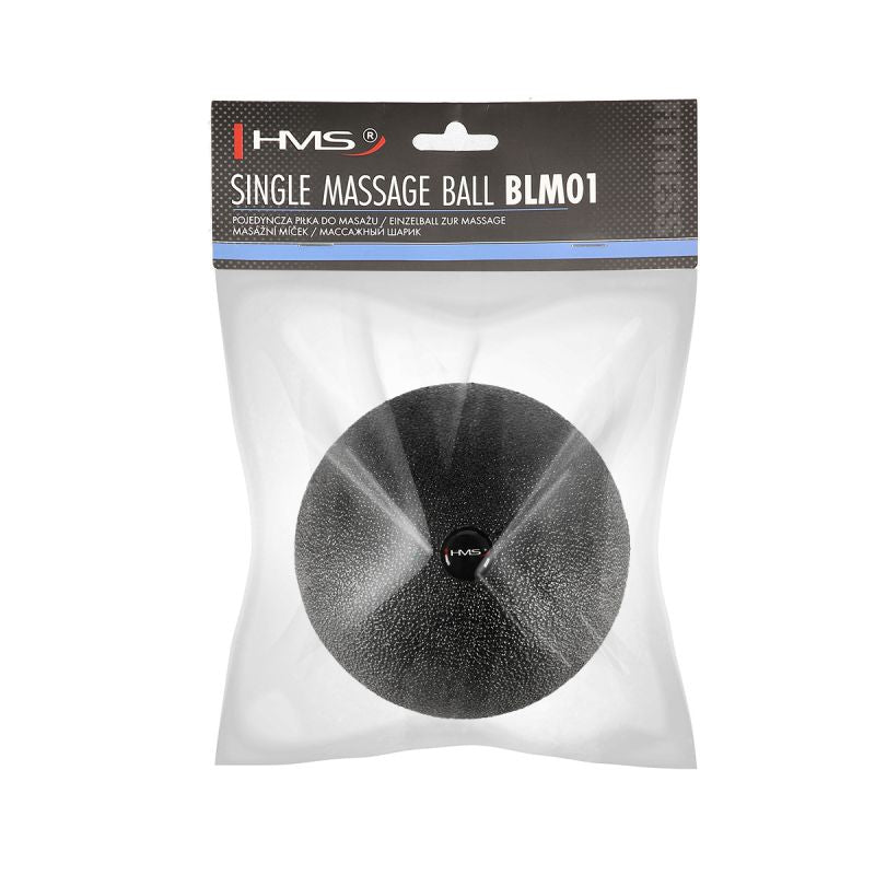 HMS Single Massage Ball BLM01 fekete edzéssegítő 17-42-021