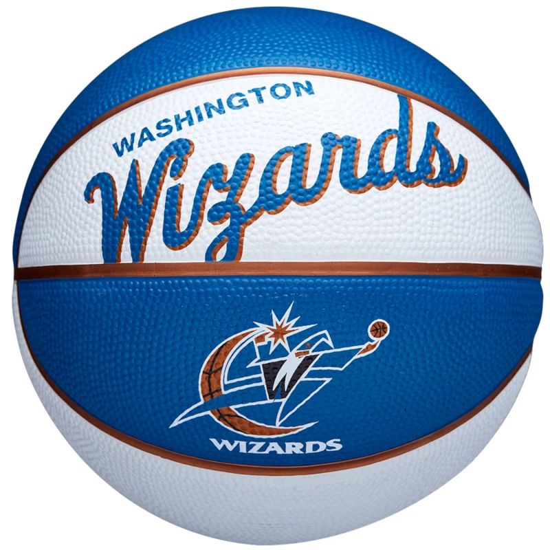 Wilson Team Retro Washington Wizards Mini Ball WTB3200XBWAS basketball labda