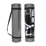 HMS YM03 gray yoga mat szürke jóga matrac 17-44-120