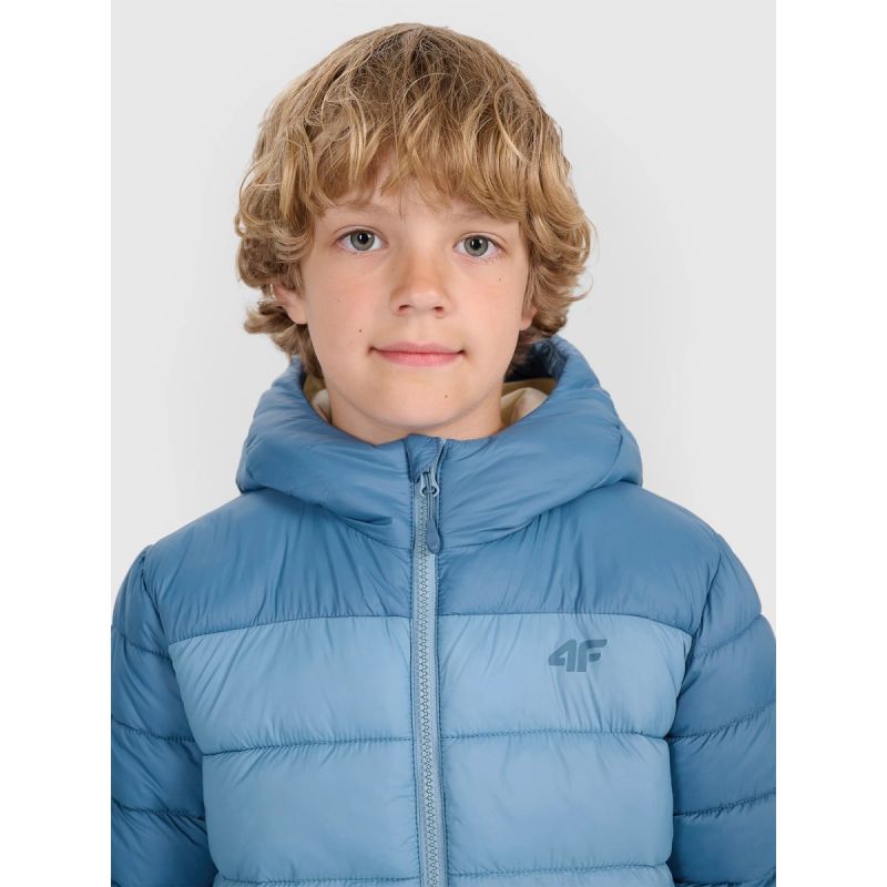 4f Boy's down jacket with synthetic filling 4FJRAW25TDJAM0770-32S Ruházat