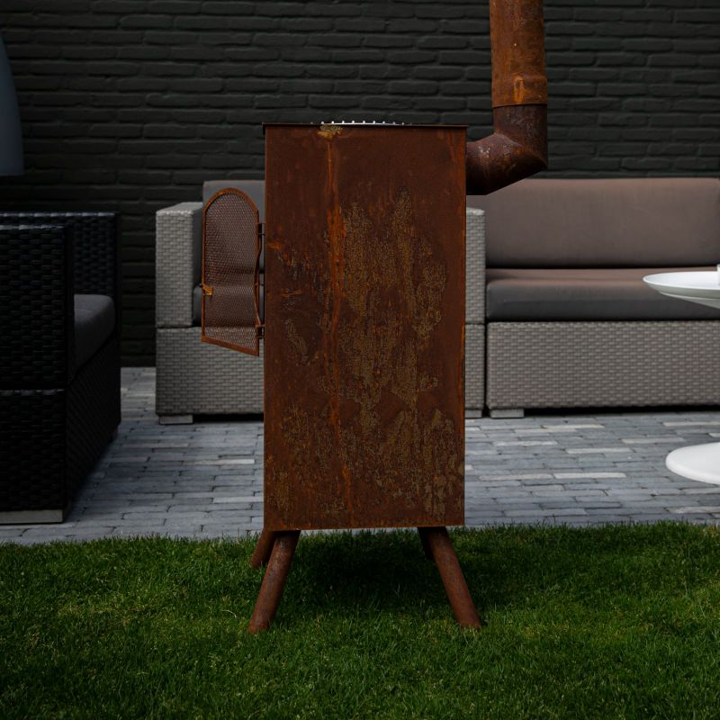 BonFeu BonCarré Garden Fireplace Black fekete hátizsák