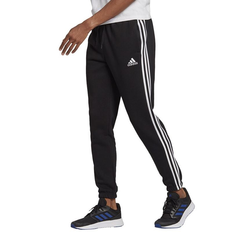 Adidas Essentials Tapered Elasticcuff 3 Stripes Pant M GK8822 Ruházat