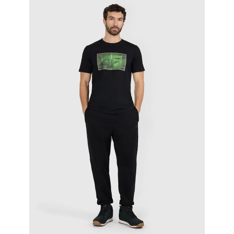 4F Men's regular printed T-shirt póló 4FRAW25TTSHM3612-20S