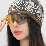Rockbros Thermal Cap, Double-Sided, One Size Fits All - Brown brązowy hats