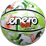 Enero Solid Basketball Size 7 Green And White fehér labda