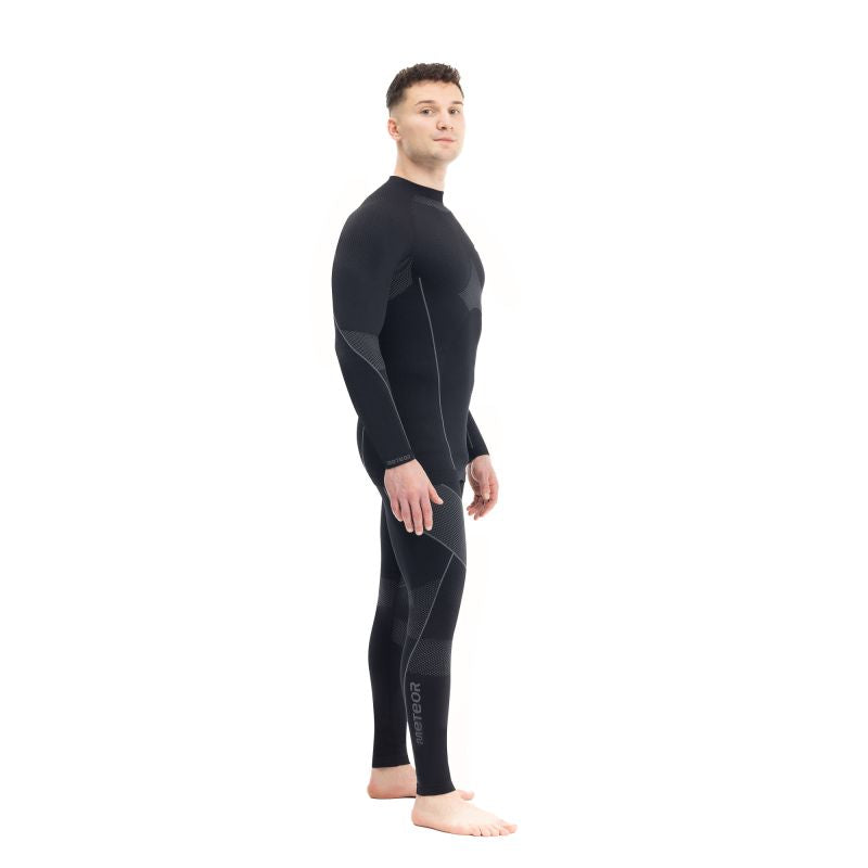 Meteor thermal underwear XL/XXLblack fekete férfi termoaktív ruha 16688