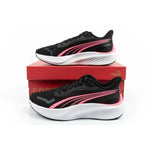 Puma Pounce Lite women's sports shoes, lightweight and comfortable, fekete utcai cipő