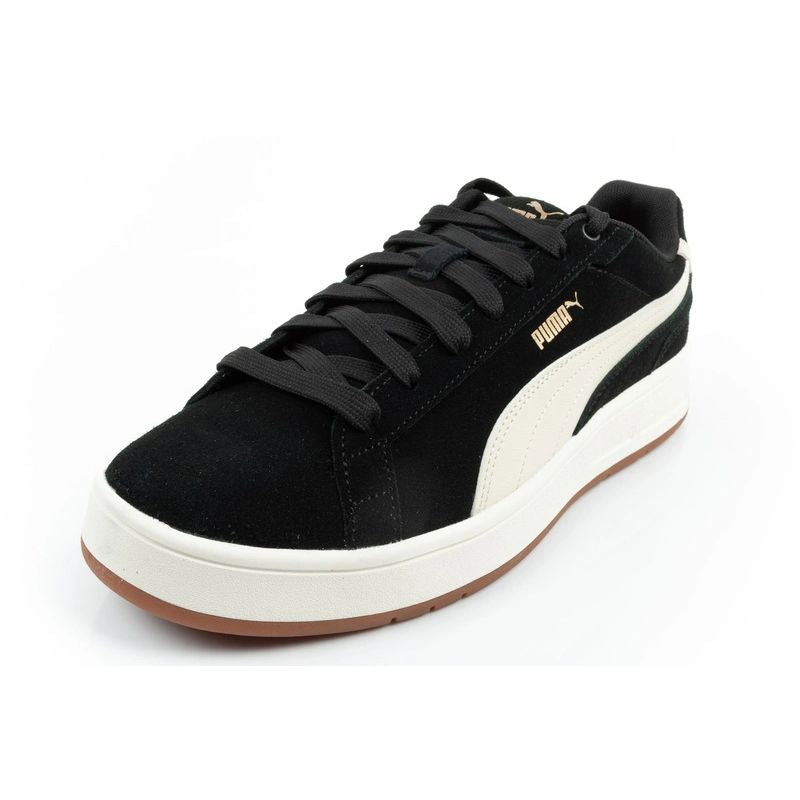 Puma men's Court Classico sports leather sneakers black fekete utcai cipő