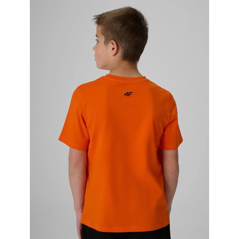 4F Boy's regular printed T-shirt ruházat 4FJRSS26TTSHM4278-70S