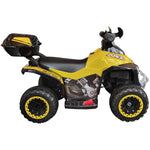 Enero Quad Car With Micron Battery Yellow sárga toys