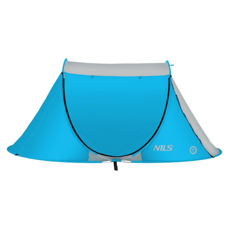 Nc3043 Blue Nils Self-Putting Beach Tent kék hátizsák