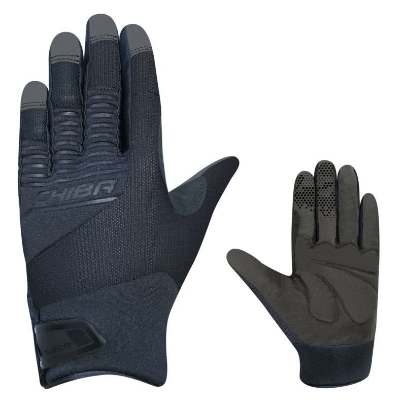 CHIBA BLADE gloves black fekete kesztyű