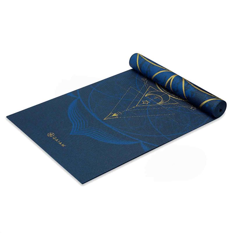 Gaiam Sun and Moon double-sided yoga mat 6mm 63419 Edzőfelszerelés