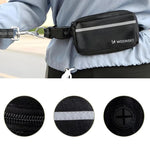 Wozinsky WPST-01 Hip Belt with Pouch and Elastic Leash for Running with a Dog - Black fekete elektronika 304004-201073