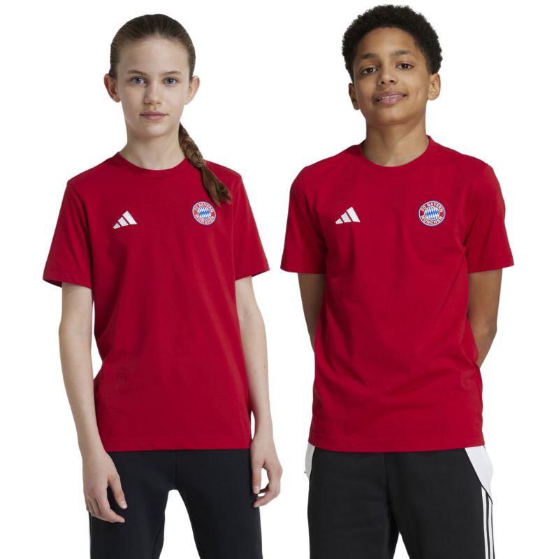 adidas FC Bayern Munich Kids' T-shirt Red IT4138 Egyéb