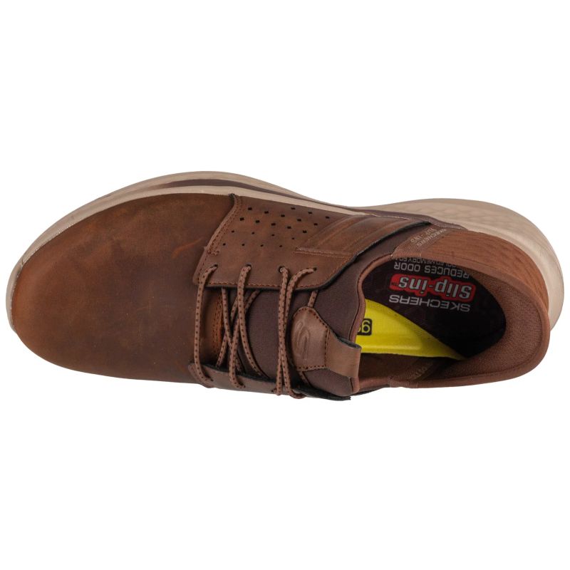 Skechers Slip-Ins: Slade - Zachary 210828-CDB Brown 40 Cipő