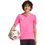 adidas Entrada 26 Jersey kids' t-shirt pink KE9846 104cm mez