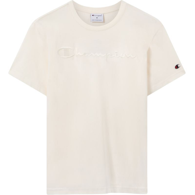 Champion SS Tee Cream 220273 YS084 bézs póló