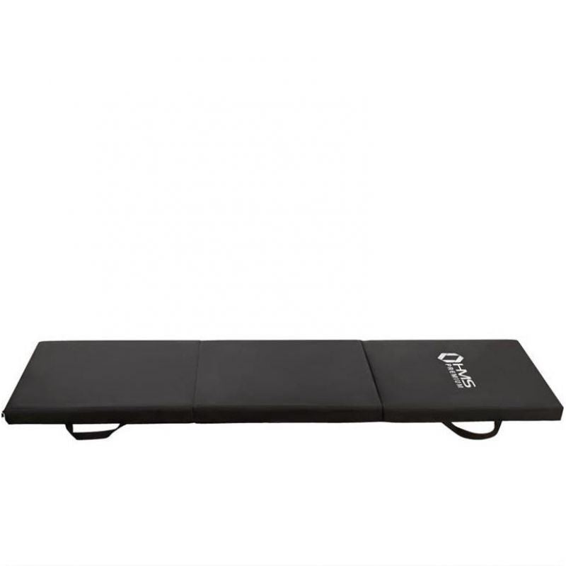 HMS Folding gymnastics mattress black MGS02 fekete fitness matrac 17-44-281