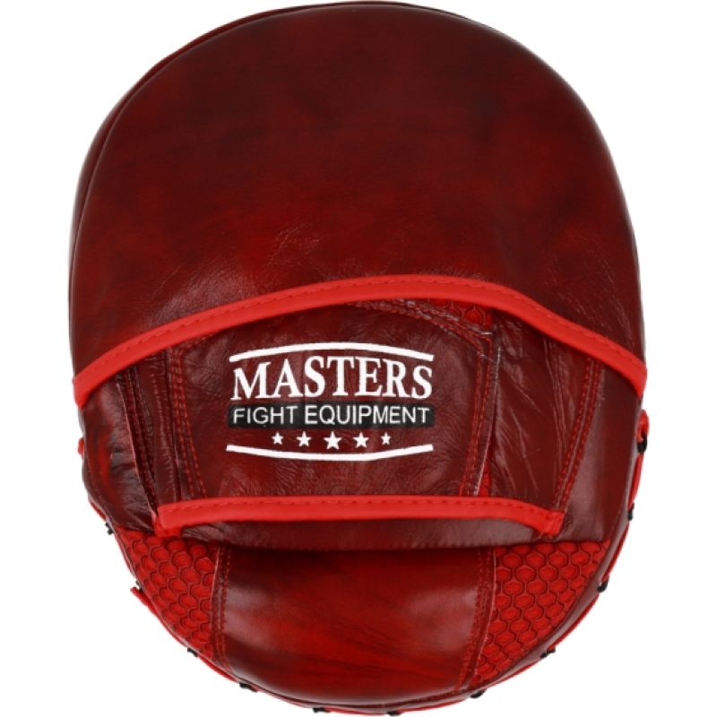 MASTERS FIGHT EQUIPMENT MASTERS RUBY ŁP-BR-LX trainer paws bordó harcművészeti felszerelés 06851