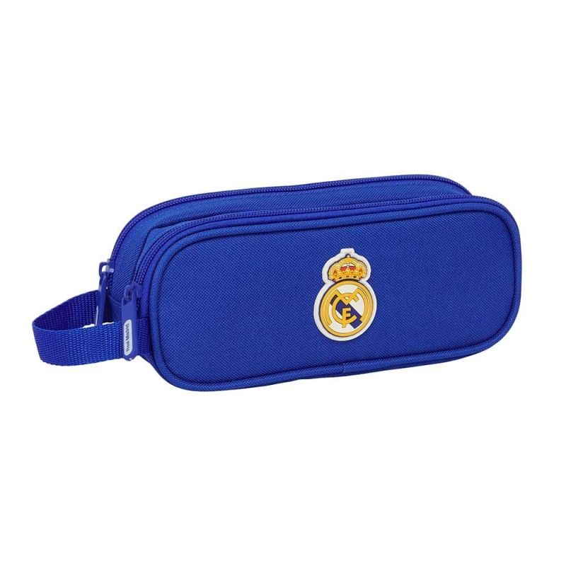 Real Madrid double pencil case niebieski pénztárca